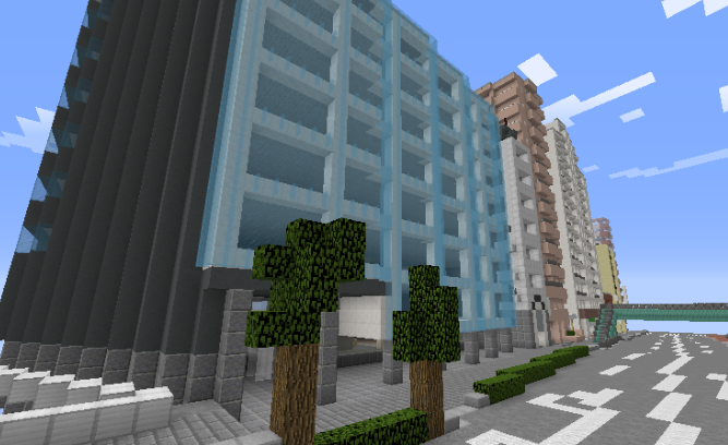 西新宿再現サーバー Minecraft マインクラフト 新宿 W 再現 住友不動産西新宿ビル4号館 Http T Co Hyfhmmzdjd