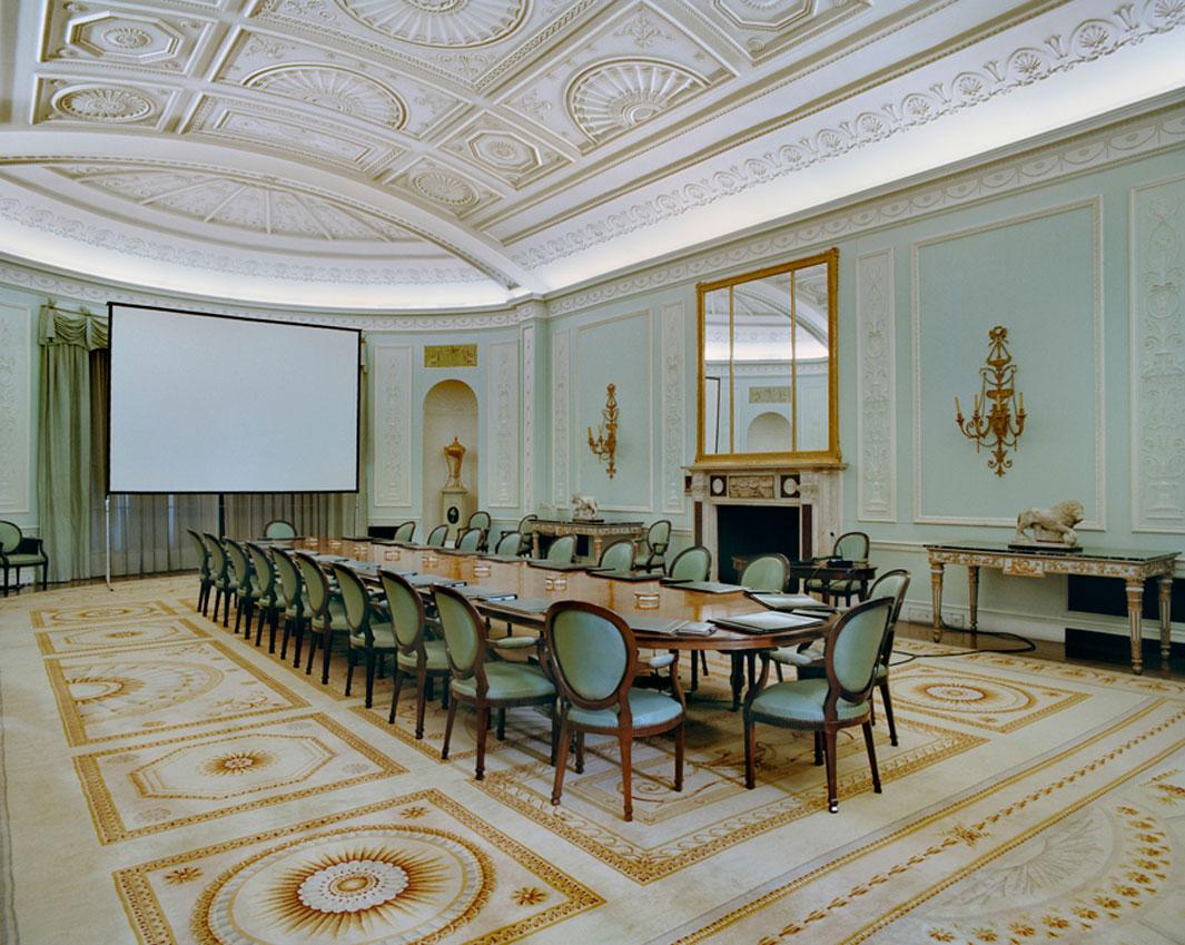 WappingBankside's tweet photo. #JacquelineHassink The Table of Power 2 (2009-11), at Banco Santander, Spain, Feb 2010. Read http://t.co/lASjBZpq1N http://t.co/np9QG2rQKm
