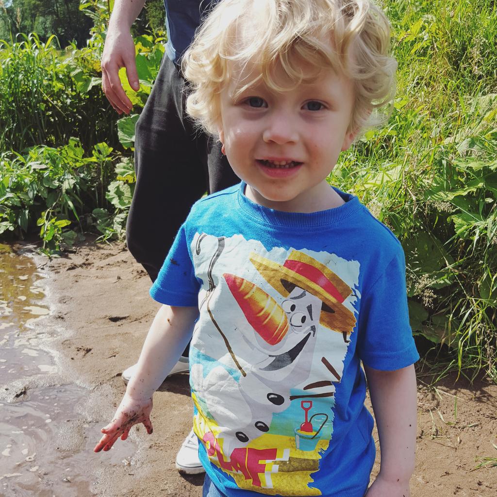 Staceyhoffmann_'s tweet photo. Had such a lovely day! Took kai a nice walk and got very messy down the river 😂 but he had loads of fun! 🌞💛 http://t.co/SX2Lk5Xr7Z