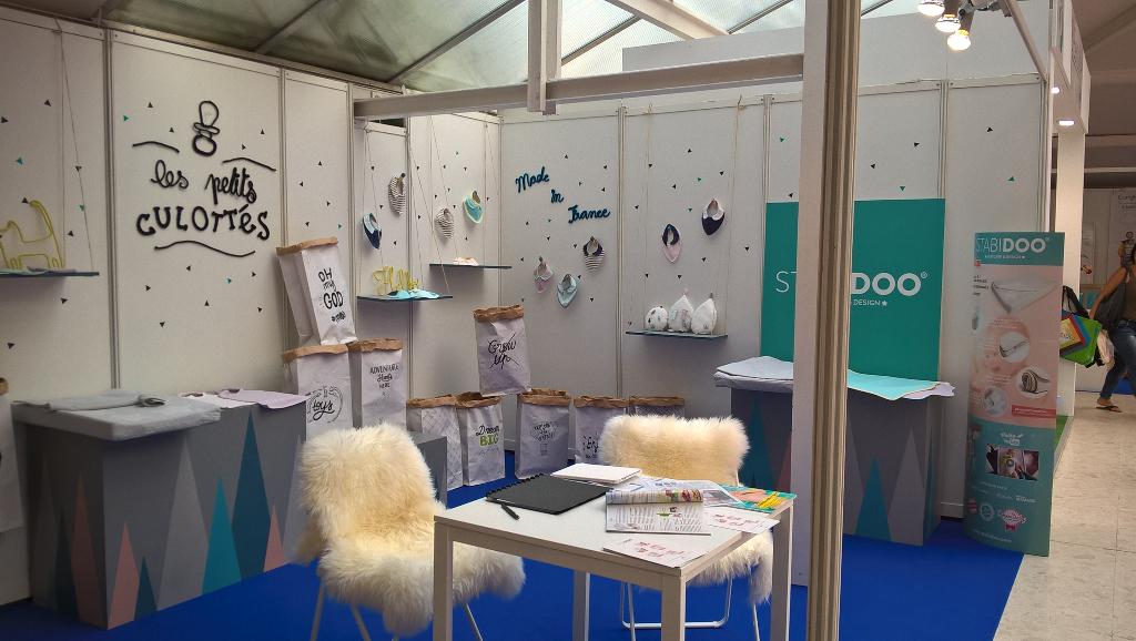 Sur le stand <a href="/LPC_Stabidoo/">Les Petits Culottés</a> De jolis produits made in France !