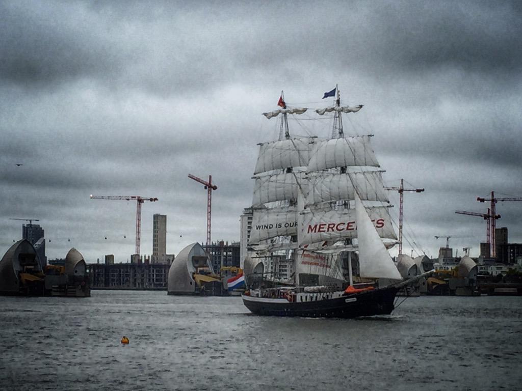 See you Next year Mr Tall Ship #tallships2015 #paradeofsail #Greenwich #TallShipsFestival #thames