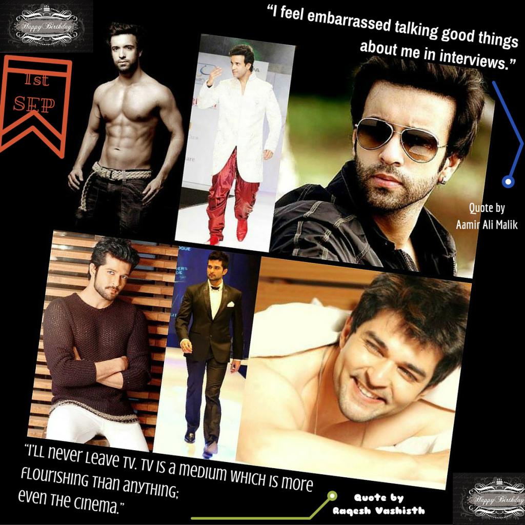 Happy Birthday Raqesh Vashisth & Aamir Ali Malik 1st Sep Event  