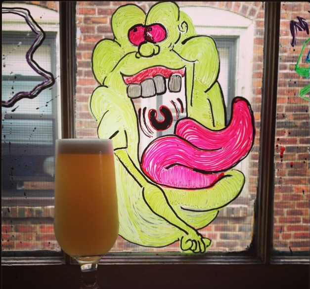 .<a href="/tiredhandsbeer/">Tired Hands Brewing Company</a> brewed a Ghostbusters beer. Or really, a ghoulish Hi-C flavor-inspired ale. ow.ly/RBon1