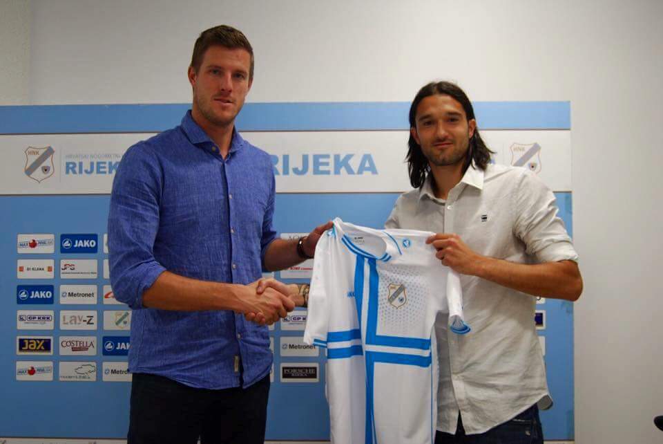 Zuta with the sporting director; photo: Leonard Zuta