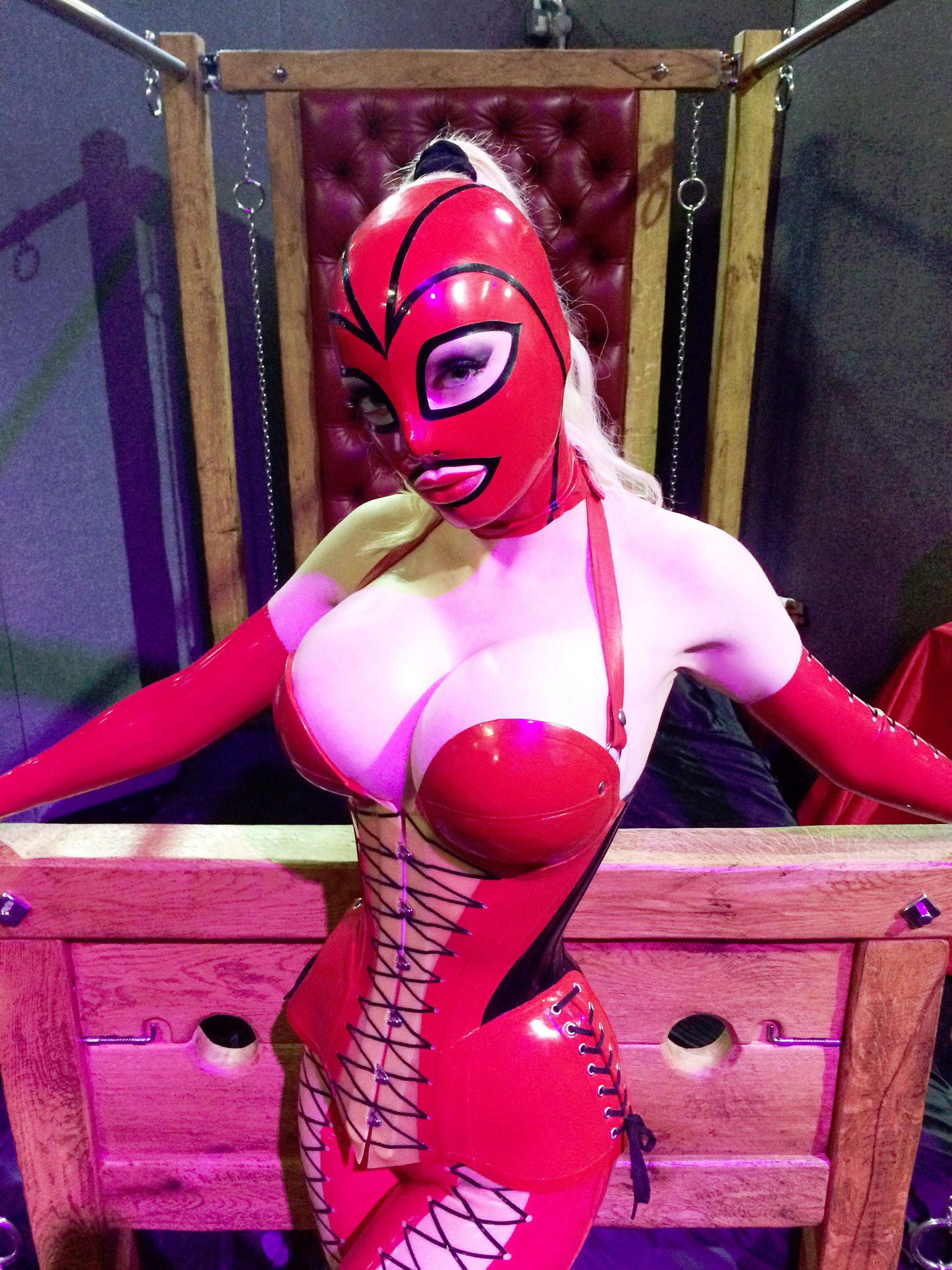 lucy latex Who is Rhiannon recommend Den of inequity femdom