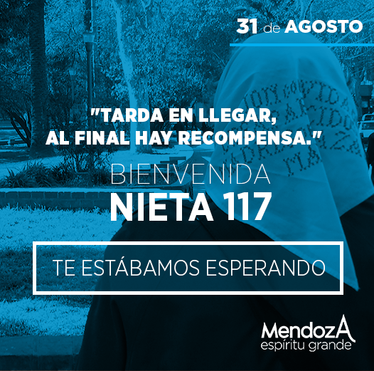 Emoción y alegría. Bienvenida #Nieta117