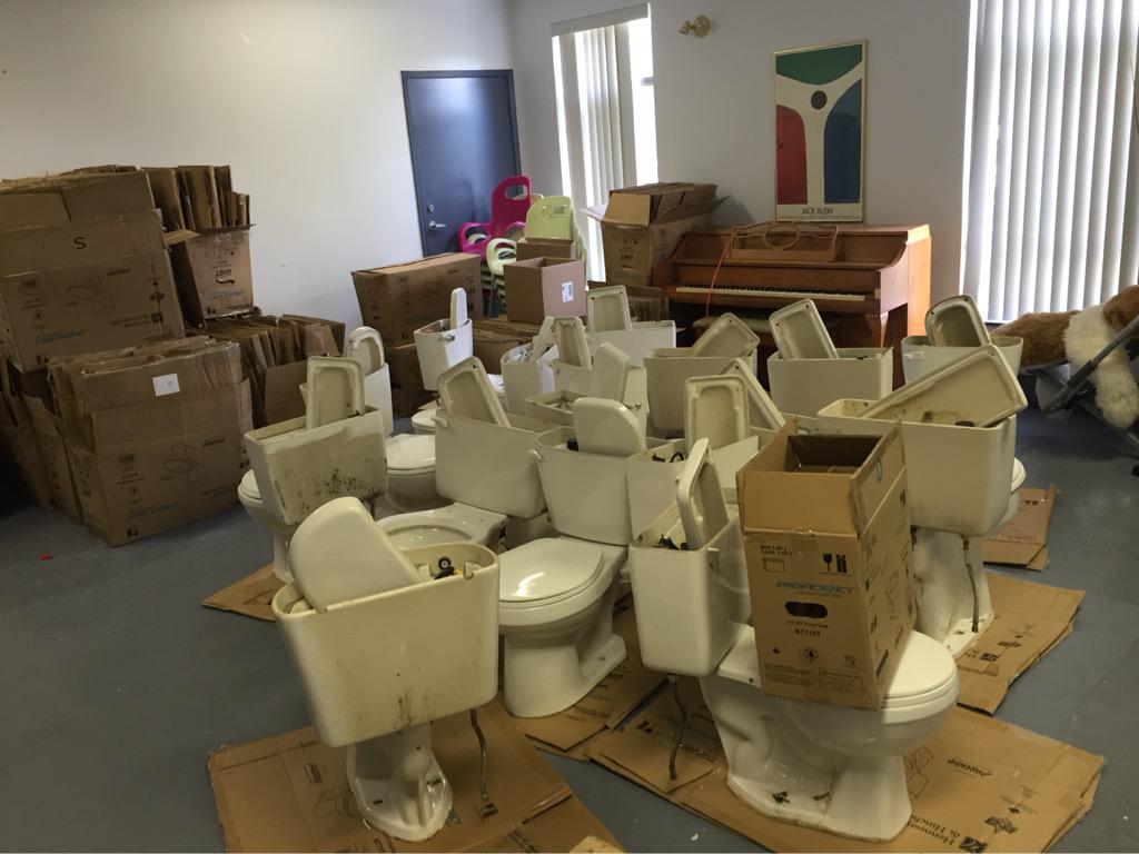 BuildingUpTO's tweet image. Out with the old.in with the new.