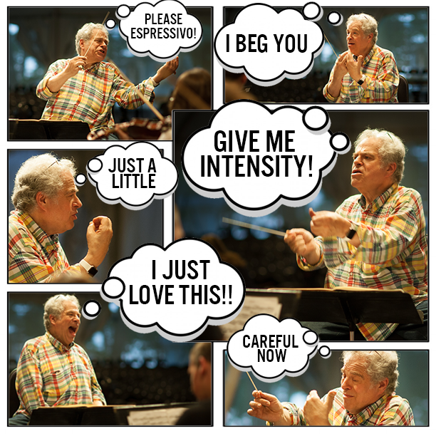 Happy 70th birthday, Itzhak Perlman! Found this gem on his website this morning: 