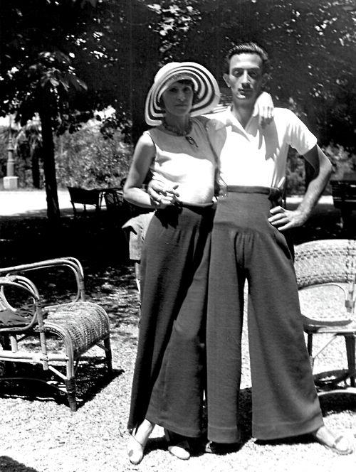 What Did Salvador Dali and Gala Dali Look Like  in 1935 