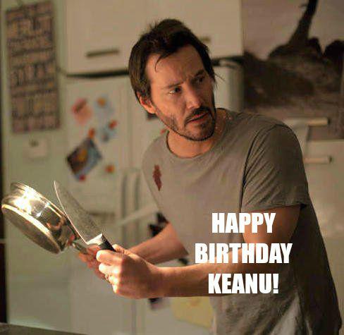 Happy 51st Birthday to Keanu Reeves. Which one of his new movies are you most excited to see?  