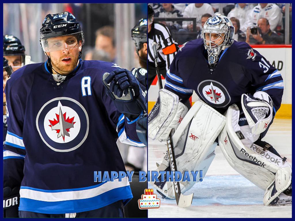 Happy Birthday to  and Ondrej Pavelec! Have a great day boyz!  