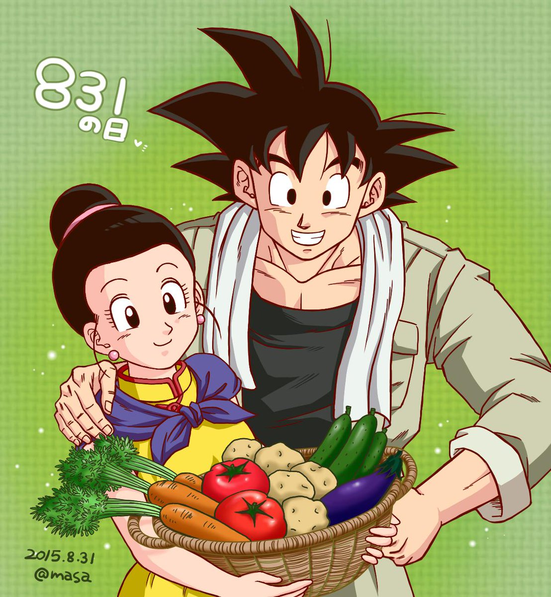 Tweet ドラゴンボール 孫悟空 チチのカップリングイラストまとめ