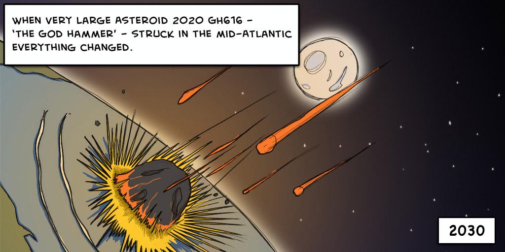 IronkillGame's tweet image. Everything changed after Godhammer hit earth. Know more about the world of Ironkill #ironkillorigins