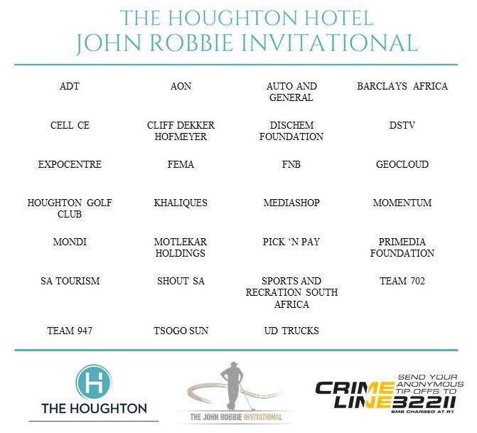 The Houghton Hotel <a href="/702JohnRobbie/">Anastacia</a> Invitational is tomorrow. Thank you for supporting the <a href="/CrimeLineZA/">Crime Line</a> Foundation.