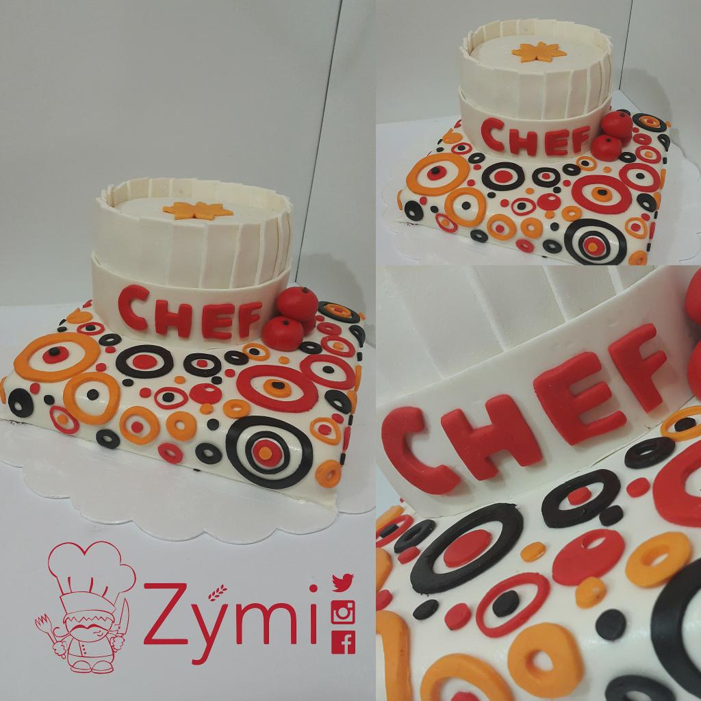 ZymiCr's tweet photo. Feliz cumpleaños a un colega de parte #Zymicr
Chef hat Cake 
Cinnamon purple velvet 
Feliz inicio de semana 
#zymicr http://t.co/8YRkZKANzQ