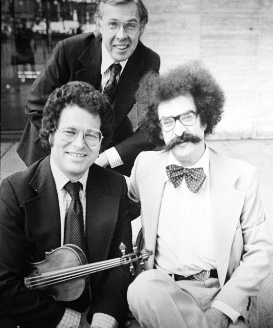 Happy birthday to Perlman, pictured left here at a  performance in 1978! 