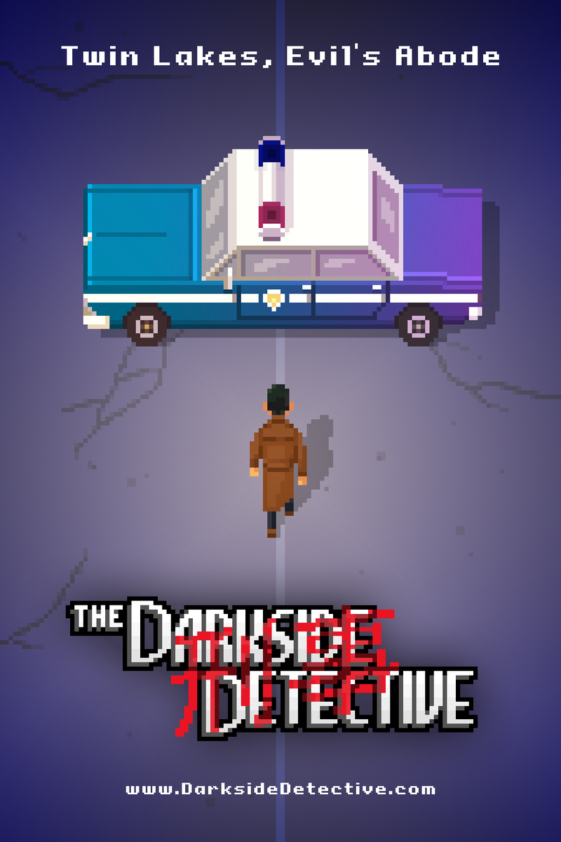 Twin Lakes, Evil's Abode. #pixelart #gamedev #adventuregames
