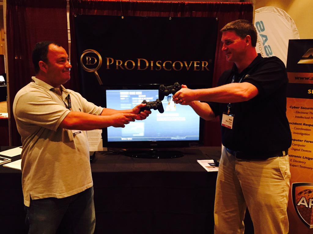 ProDiscover's tweet image. @ProDiscover @HTCIAConference Tony wins One Shot One Kill