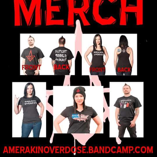 NEW AMERAKIN OVERDOSE MERCH FOR YOU ! check it out at mf.tt/PlEgV #shirts #cds  RT!