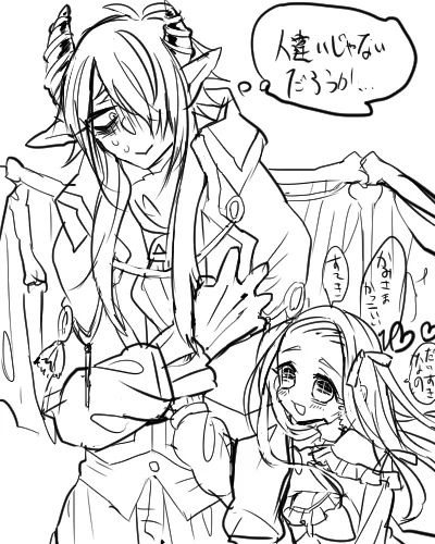 @maohanaTL 交渉中のとき我慢できなくてかいてた 