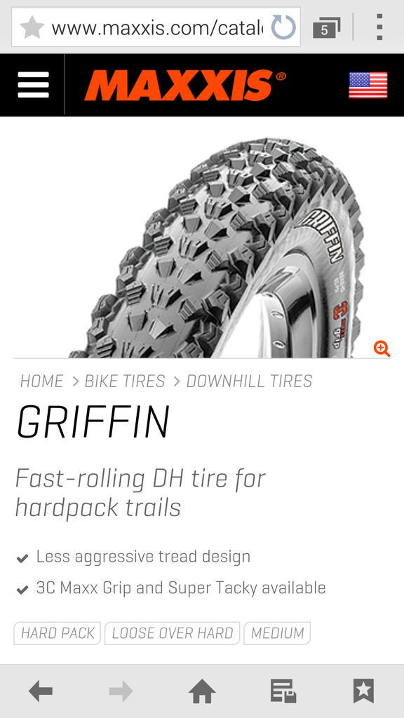 Maxxis Griffin 27.5 X 2.40 , disponibles en tienda.