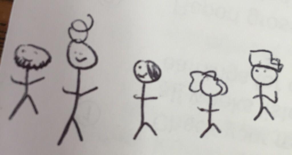 LaVidaNerd's tweet photo. Idk if I'll ever get over my attempt at drawing @PTXofficial 😂 #ThisIsWhyISing #ICantDraw http://t.co/YhWGMTOcl2