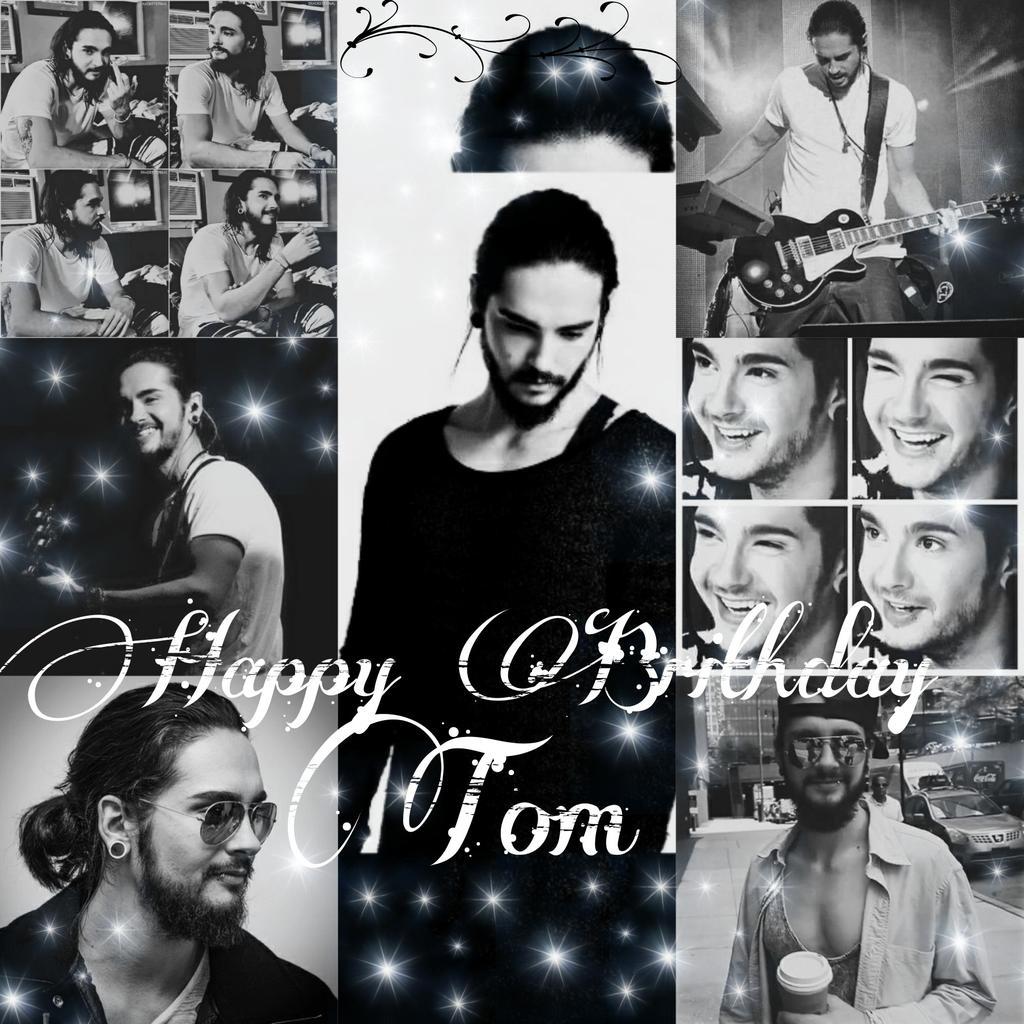 Happy Birthday Tom kaulitz, I LOVE YOU!   GRACIAS POR EXISTIR 