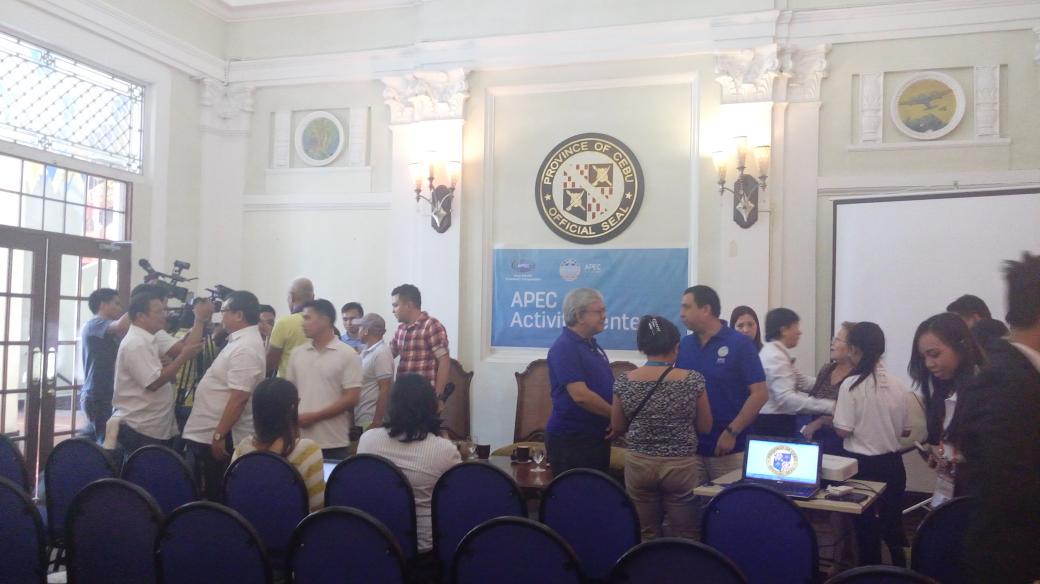 Today's session of the #APEC2015 Activity Center ends with a fruitful forum w/diff multi-sectoral groups @CebuInfocen