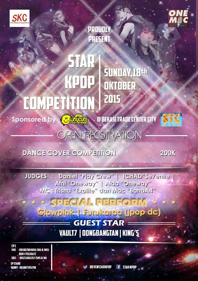 <a href="/XYZone_DC/">XYZone (hibernate)</a> come n join! Star KPOP Dance Cover Competition 18 Okt'15 @ GP Mall, Bekasi. More tl.gd/n_1sn9d8g