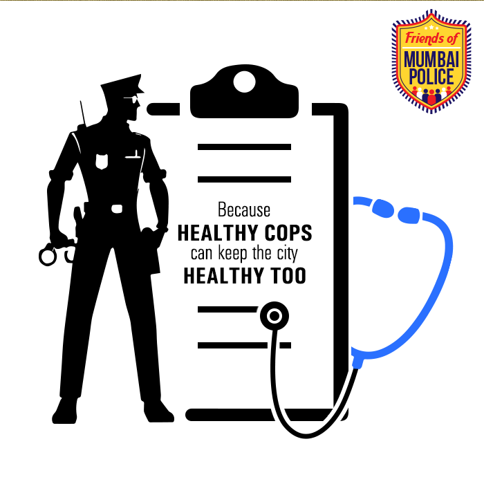 FrndsMumPolice's tweet photo. Huge cheer for Maharashtra Health Department for offering free health checks to Mumbai Police http://t.co/XoqUAUcHLU http://t.co/dPyRmQcMT8