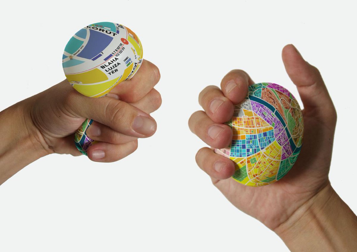 boredpanda's tweet photo. This Stress Ball Map Zooms In When You Squeeze It (5 pics): http://t.co/yQacXoeDWX #map #travel #design http://t.co/lXOX53epeY