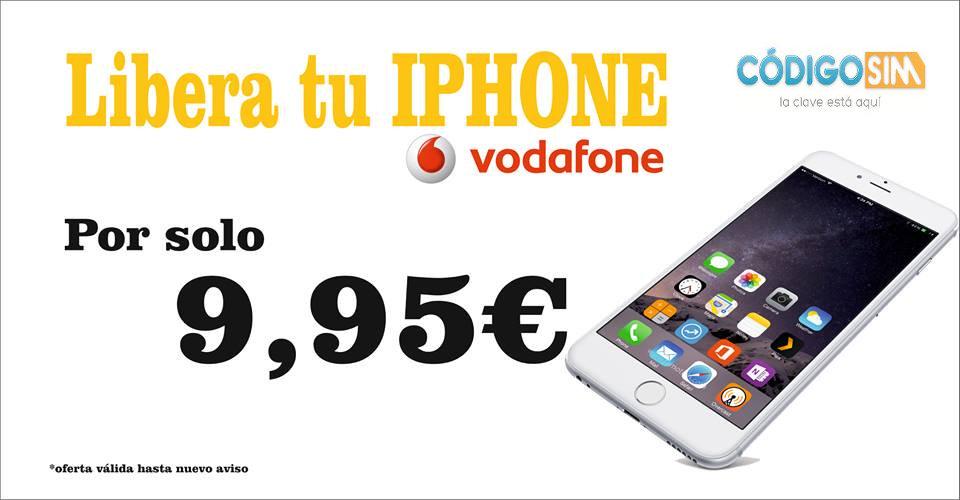 Codigo_SIM's tweet image. Libera tu Iphone Vodafone por solo 9,95€ y Orange por 4,95€ goo.gl/mmP2mA
