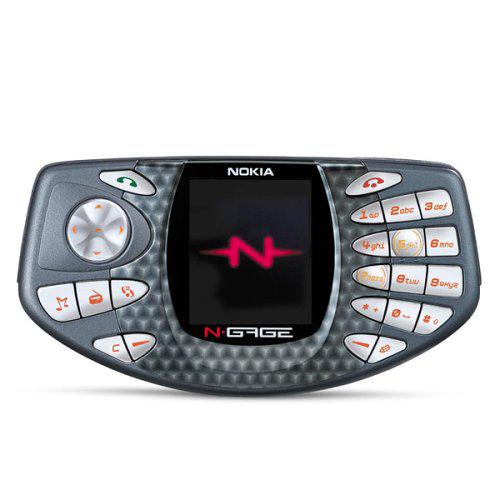 shitgadget's tweet image. The Nokia N-Gage
Nokia&apos;s attempt to break into the mobile gaming market. Originally costing between £230/275