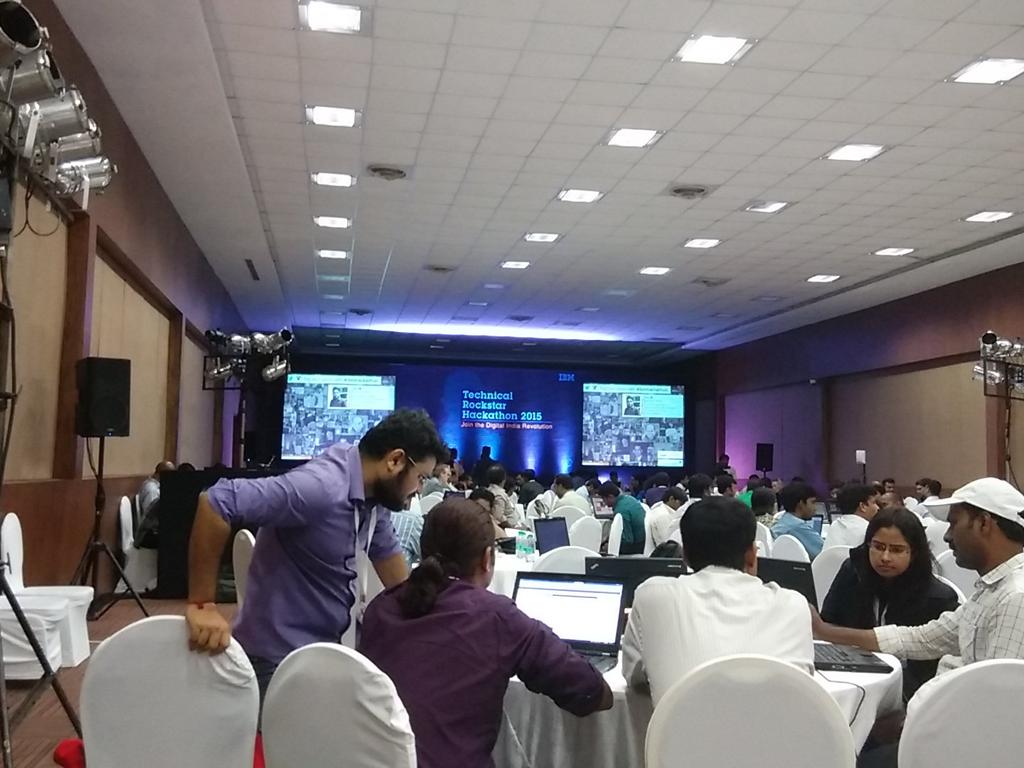 #ibmhackathon enters the last phase