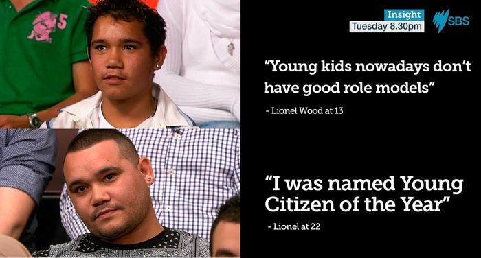 WhiteRibbonAust's tweet image. Tonight! Watch White Ribbon Ambassador Lionel Wood on @insightSBS at 20:30 AEST. #malerolemodels #22yrs #then&amp;amp;now