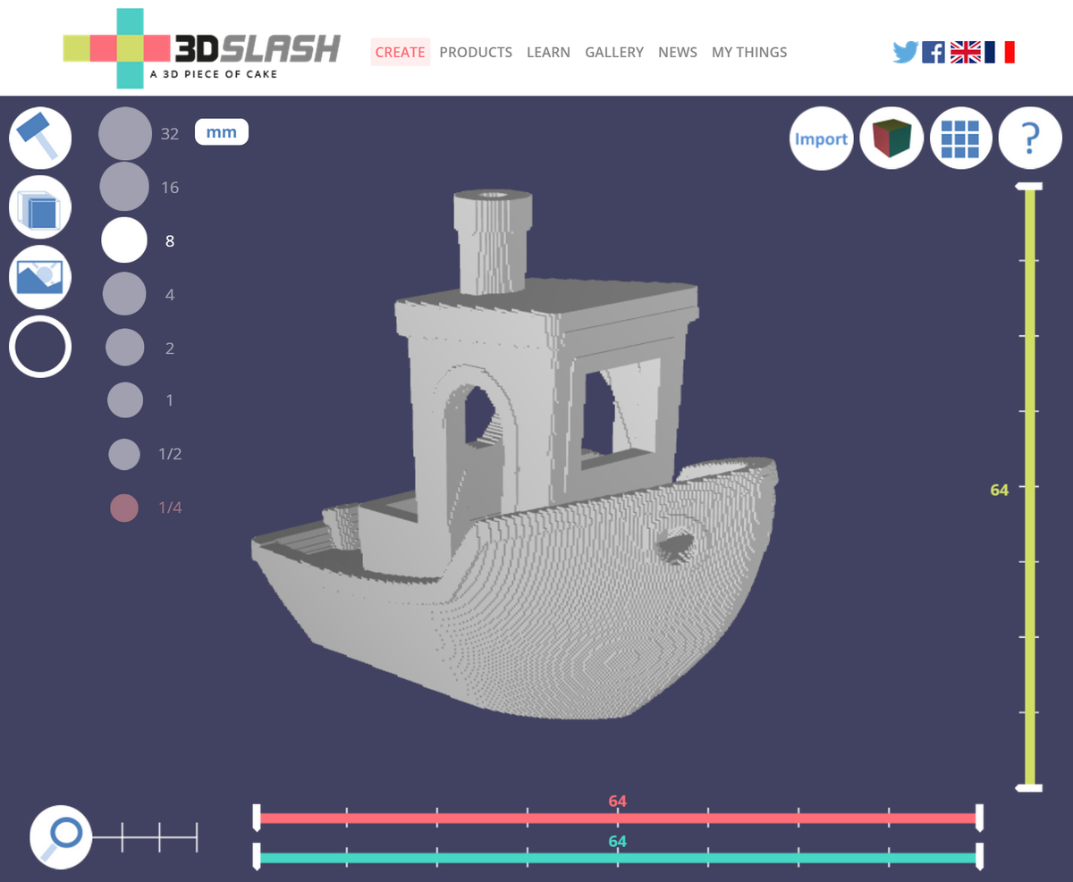 3D Slash no Twitter: &quot;#3dbenchy looks great on #3Dslash! THX  @CreativeTools: we're sure our users will love it #3dprinting #3dmodeling  http://t.co/DEzqiyG2WS&quot; / Twitter
