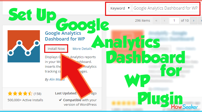 HowSeekerSite's tweet photo. #howto set up #googleanalytics for wp #plugin in #WordPress 
http://t.co/lqukECQxnF http://t.co/nskyrsVeWk