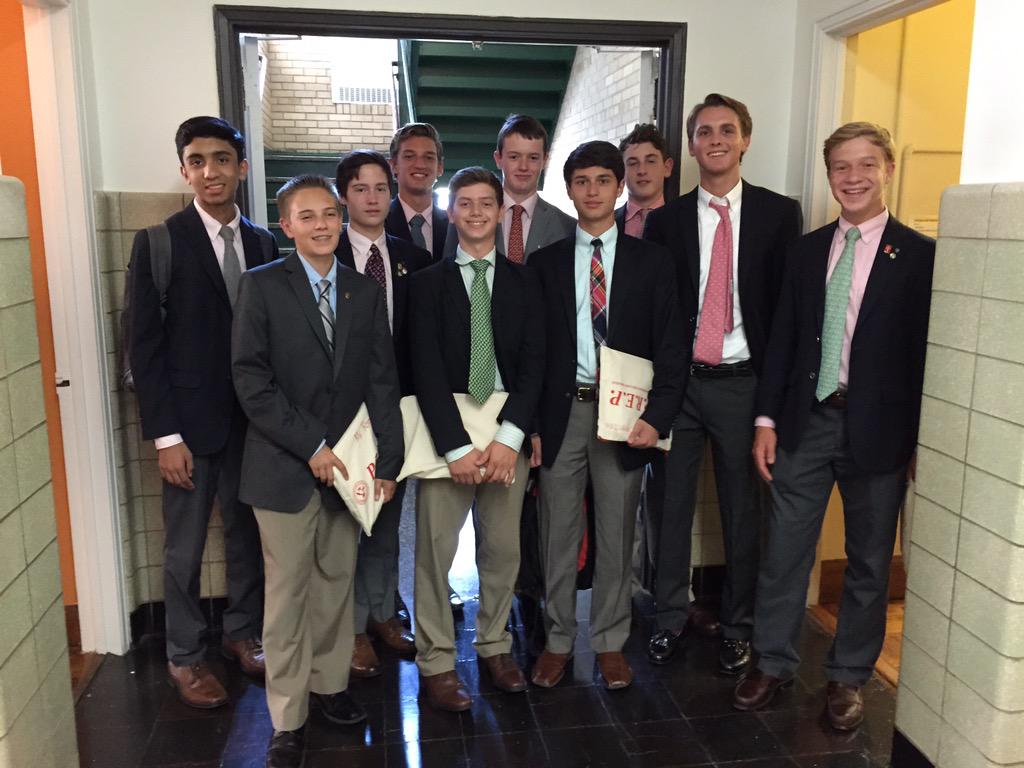 Great to have <a href="/Chaminade_HS/">Chaminade High School</a> back at STA for PREP. @STAdrvc #CatholicSchoolsStrong