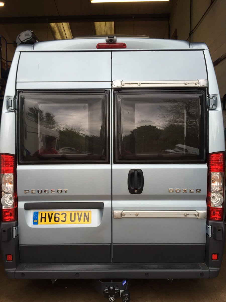 outdoorbits's tweet photo. Another Waeco reversing camera fitted, this silver model blends in nicely on the customers Autocruise @DometicUKLtd http://t.co/M0cOUJrLGB
