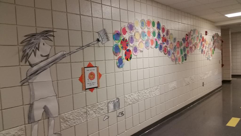MissAdamsLES's tweet photo. "Make your mark... And see where it takes you!" #DotDay #thirdgrade @TCBOE_LES http://t.co/NyWNRGRW5D