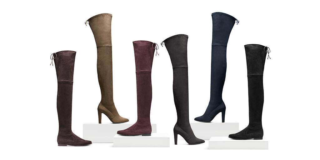 StuartWeitzman's tweet photo. EXCLUSIVE: Customize the must-have thigh-high boot. Ends 9.30. #SWxYOU DESIGN NOW: http://t.co/QaOIYmdZTQ http://t.co/FBNbELuvpS