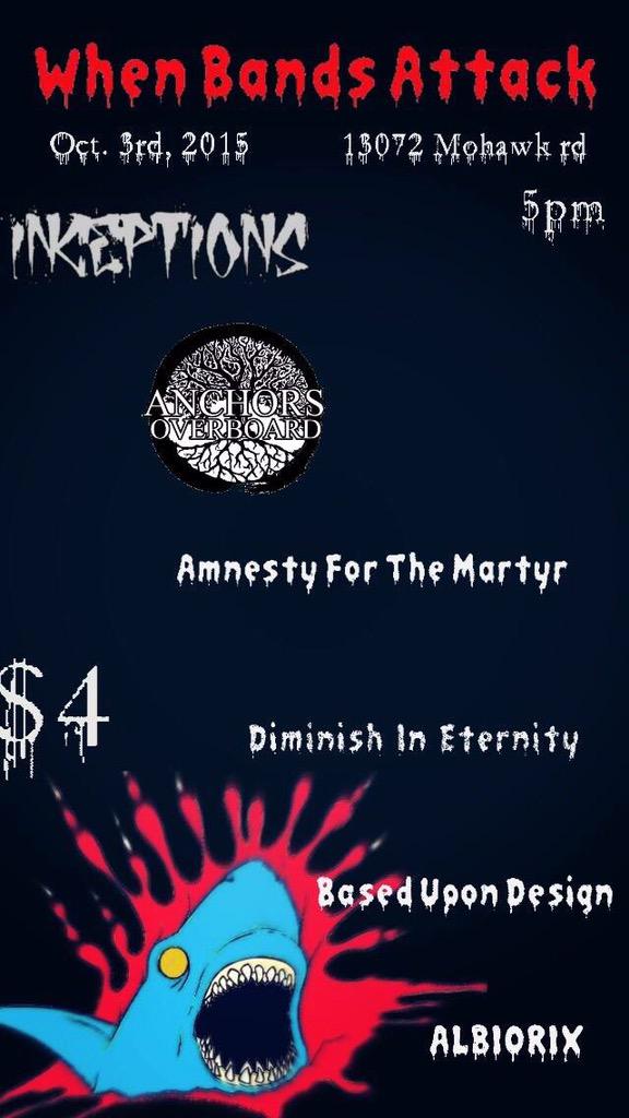 Tusk_CA's tweet image. We're playing some shows. Roll out! @setyouranchorca @KeepsakeLV @ONECHOICEXXX @strikebackoc @InceptionsKrew RT RT