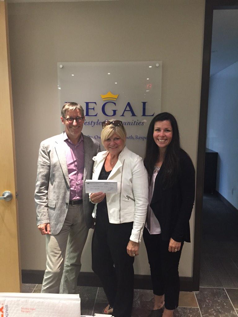 $8,000 raised for Regal's Sexy Senior Contest. All for @PancreaticCancerCanada.