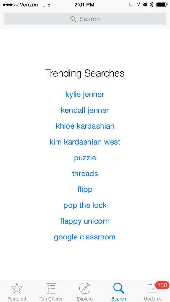 GetThreadsApp's tweet image. How is it possible the Kardashians are trending above Threads--are they even famous? 🙎