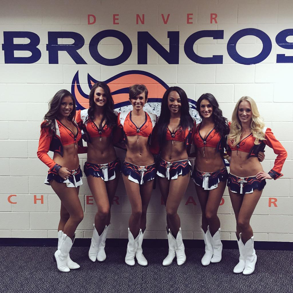 DBC_SophiaG's tweet photo. The kickoff of @Broncos season is in the books (with a W!) &amp; I had a blast dancing w/my beautiful friends today!💙🔶 http://t.co/YkPjuHR6IM