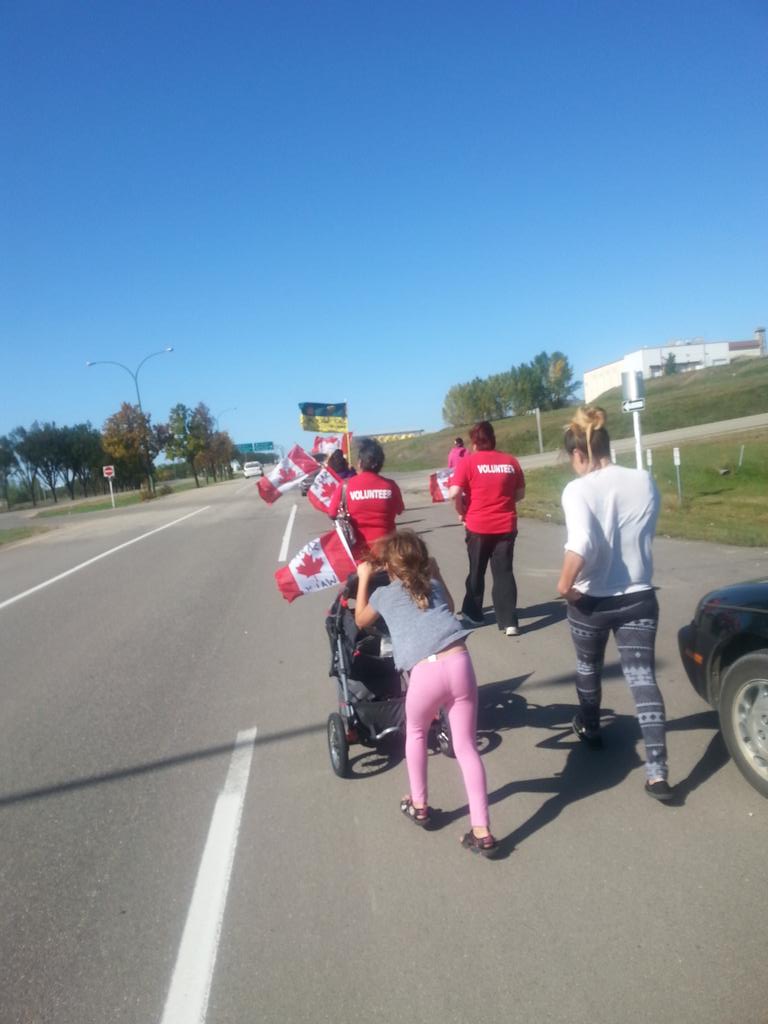 Raising awareness of the missing and murdered Aboriginal people. #moosejaw #education #waca