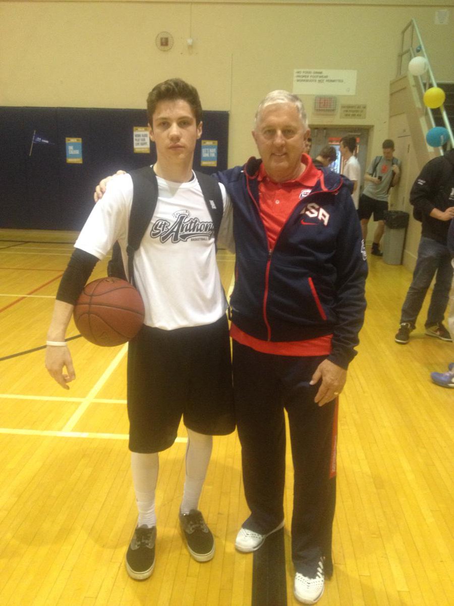 JasonTh49827505's tweet photo. Lucky to have met @dshow23 this weekend &amp; have @JasonT2424 spend time with him in the gym. Thanks @StAnthonyBallNL http://t.co/d2QNFx2RXn