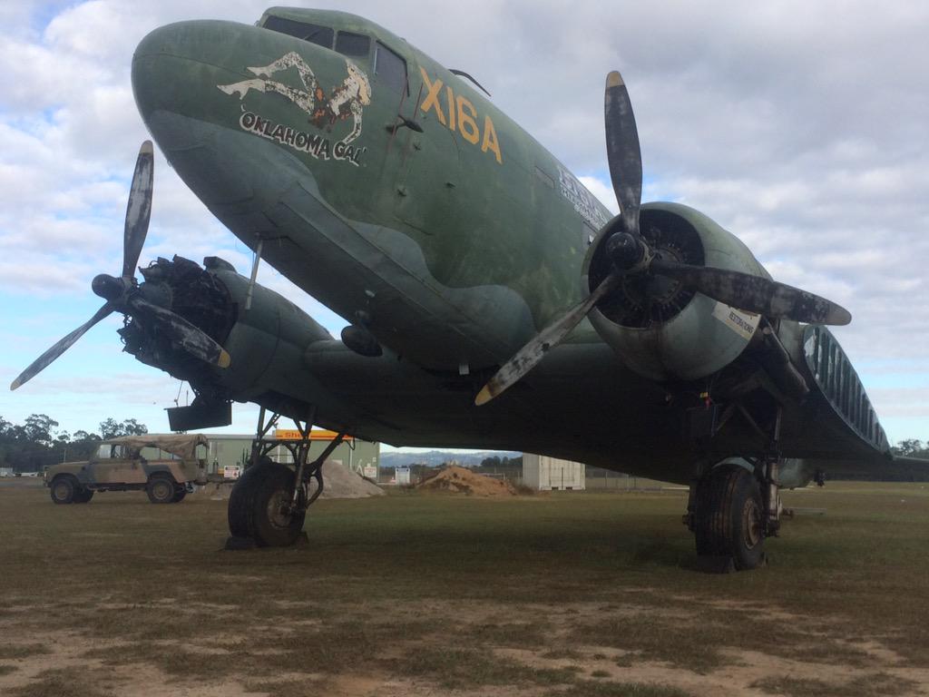 PacificDakota's tweet photo. Getting ready for a lunch time ground run #pacificdskotarestorations #groundrun http://t.co/bObo88cZot