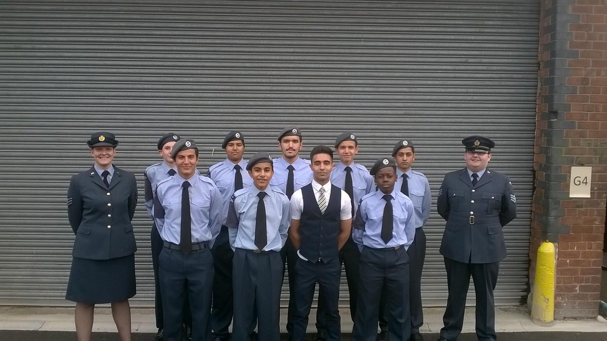 174 Cadets and Staff after the <a href="/gmaircadets/">Greater Manchester Wing - RAF Air Cadets</a> Battle of Britain parade in Stockport this afternoon #WhatWeDo