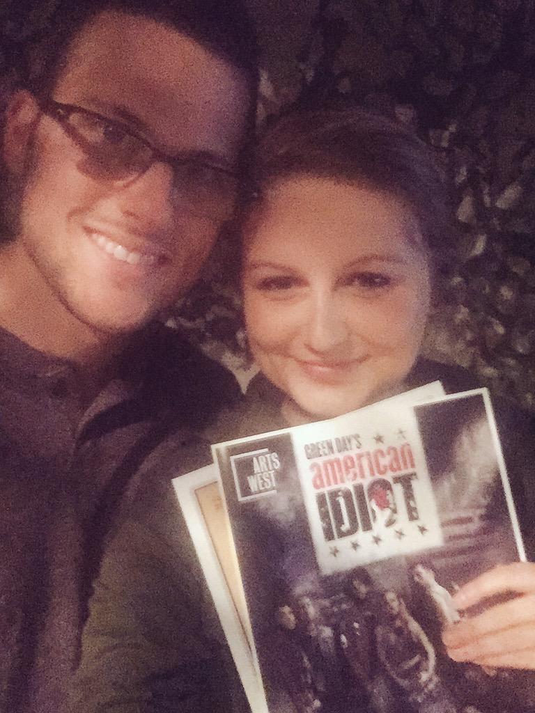 A couple of idiots at #americanidiotseattle.  <a href="/ArtsWestSeattle/">ArtsWest</a> <a href="/chris_hanneke/">Chris Hanneke</a>
